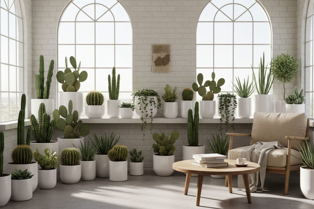 succulents and cacti