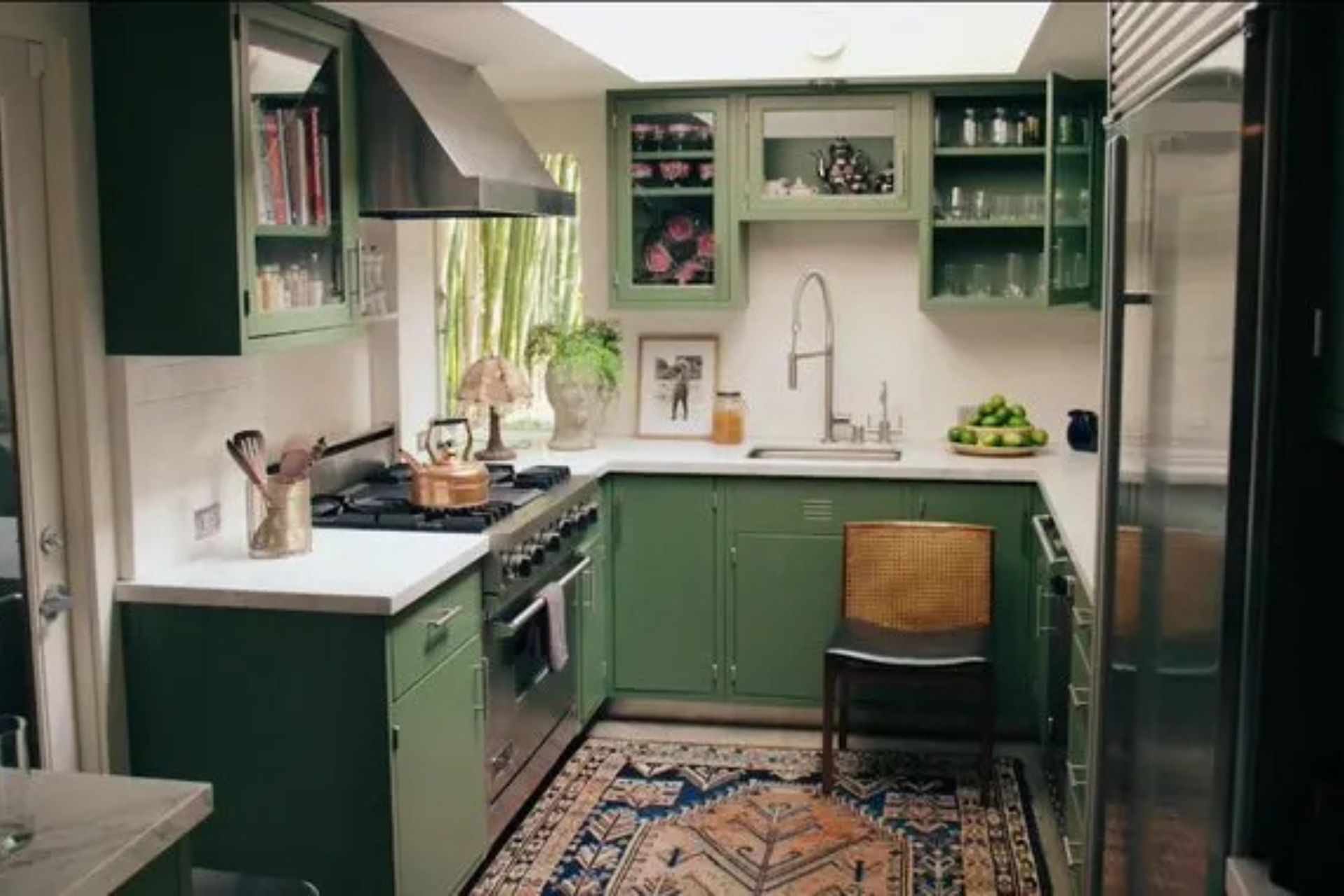 dakota johnson’s kitchen in the april 2020 issue of architectural digest